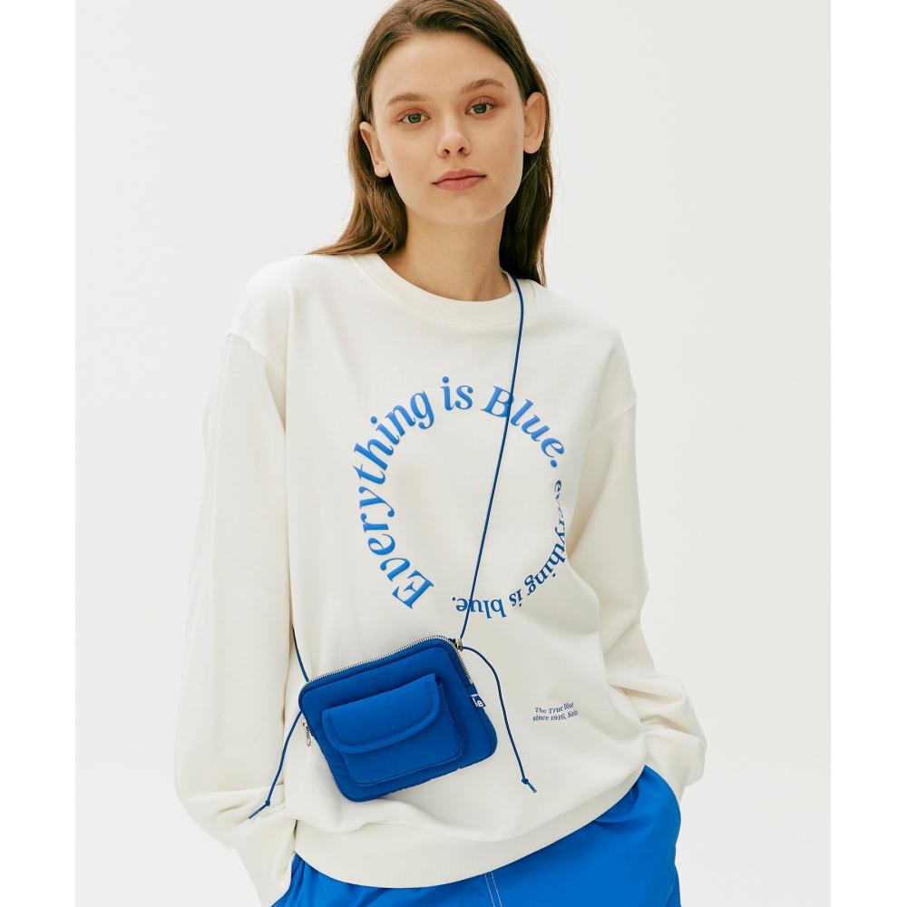 

KEDS Every Blue Lettering Світшот KD2POF1103FOWH OFF WHITE/090