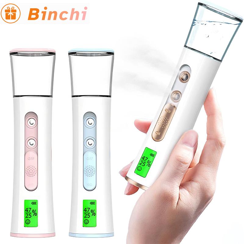 USB Nano Facial Mister Handy Cool Mist Spray Machine Home Travel Use Face Hydration Sprayer Nano Face Care Beauty Device