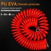 Pneumatic PU Retractable Air Hose CN plug (adapter included)