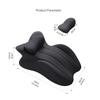 Ergonomic Memory Foam Pillow for Side Sleepers Reading Bed with Removable Cover