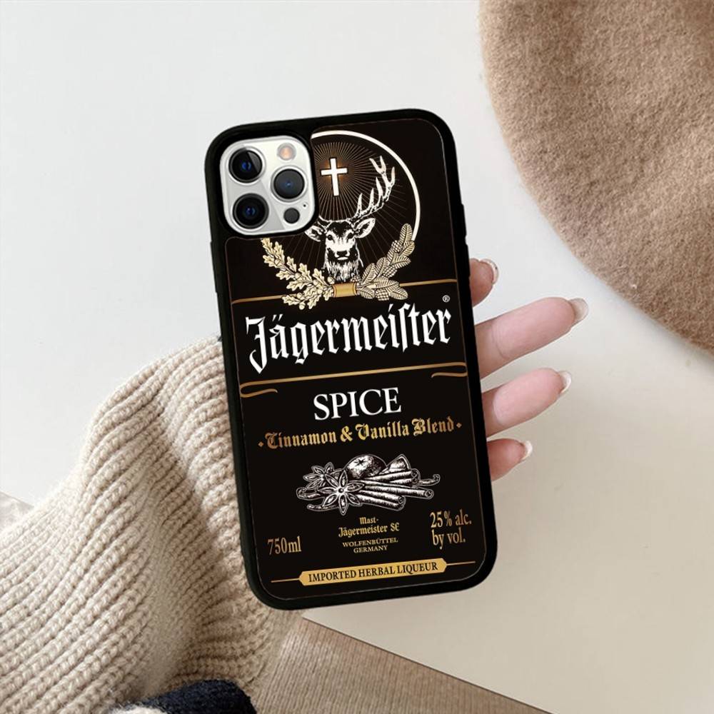 

Hot J-Jagermeisters For IPhone 11 12 13 14 15 16 17 Pro Max Plus TPU+PC Shockproof Back Phone Cases iPhone 15