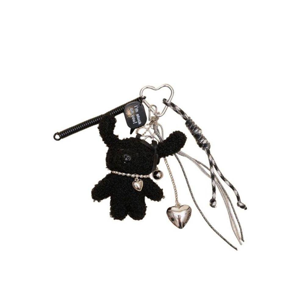 

MOSSGARDEN1919 Boku Boku Character Keychain Fluffy Puppy (Black) Fluffy Puppy (Black)_50MGAC0104