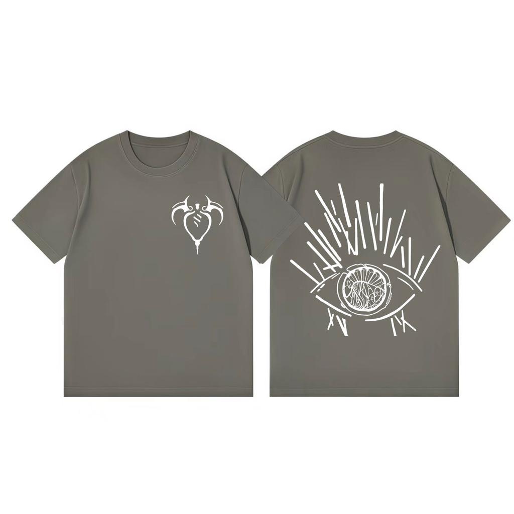 Arcane Game Merch Tshirts High Quality Fashion Short Sleeve Tshirt Men Women Clothing Casual Oversized T Shirts Streetwear