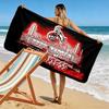 FC Köln Logo Aufdruck Strandtuch, Großes Weiches Schnelltrocknendes Handtuch für Strand Camping Schwimmen