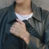 Yori Simple Lines Asymmetrical Open Bracelet Bangle Stainless Steel Rust Proof Office Ladies Chic Jewelry New Gift