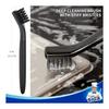 MR.SIGA crevice cleaner brush set, detail cleaning brush set, grout brush set for sinks, drains, tiles, edges, crevice brush 4 pieces