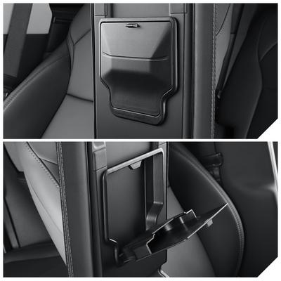 Car Armrest Hidden Storage Box For Tesla Model Y Juniper 2025 Model 3 Highland 2024-UP ABS Organizer Tray Interior Accessories