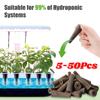 Hydroponics Seed Grow Sponges Kit, Seed Starter Plugs Pods, Garden Seedling Starting Sponges Planting Grow Media For Indoor Hydroponic Garden