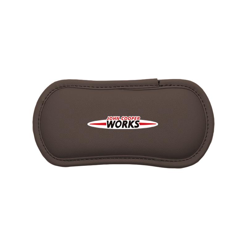 Car Interior Leg Knee Rest Pads Leather Cushion For MINI WORKS One Cooper JCW Countryman Clubman Cabrio Paceman Coupe Roadster