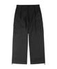 MOZMOZ Back Elastic Cargo Drawstring Cotton Pants Black