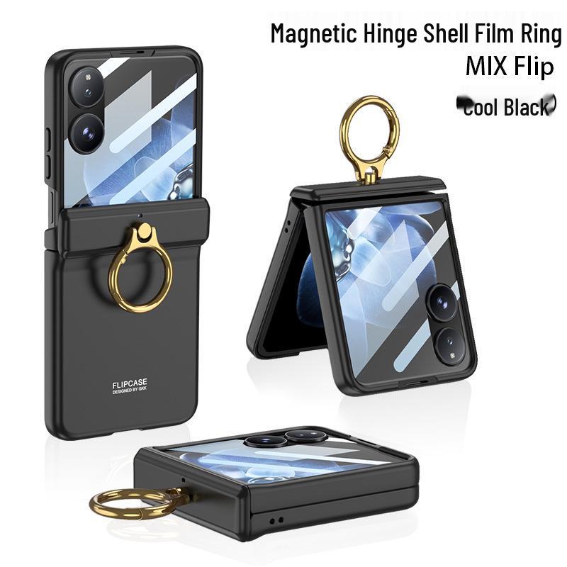 

Магнитный чехол-кольцо Xiaomi MixFlip: Ультратонкий защитный чехол для шарнира складного телефона Xiaomi Mix Flip