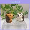 Cute Cuddly And Hedgehog Plush Keychain Super Soft Keyring Toy For Gifts Kids
