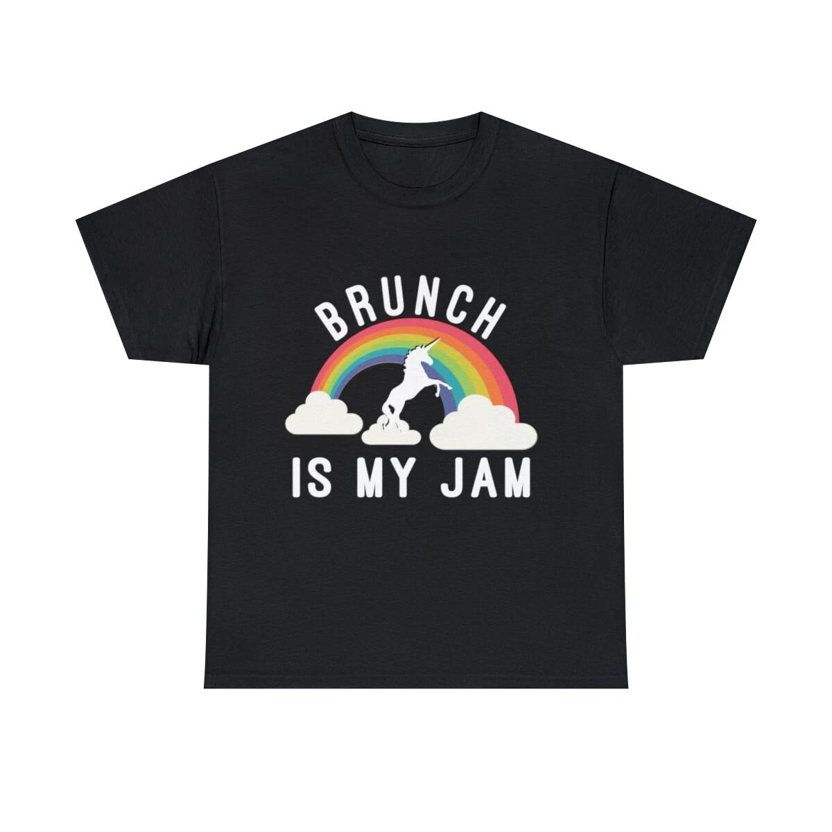 

Brunch Is My Jam Graphic Tee Shirt, S-5XL L