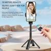 Mini Selfie-Stick Tragbarer Handyhalter Aufnahmehilfe Vielseitiges Integriertes Design Bluetooth-Fernbedienung Für Live-Übertragun