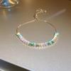 High-End Zircon Floral Heart Bracelet - Luxurious Sparkle for Women