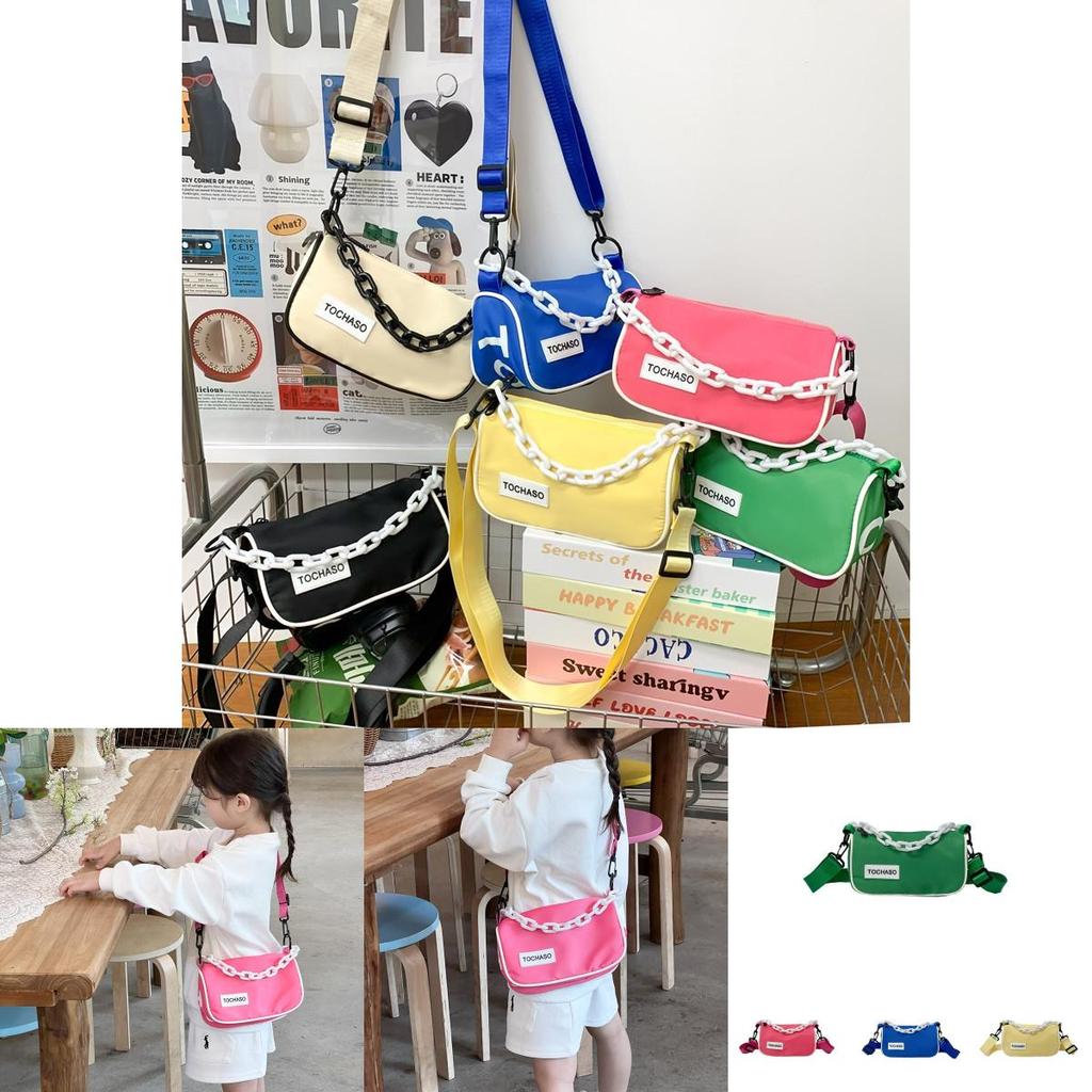 Stylish Oxford Cloth Children's Shoulder Bag Lightweight And Durable Versatile Design For School Use