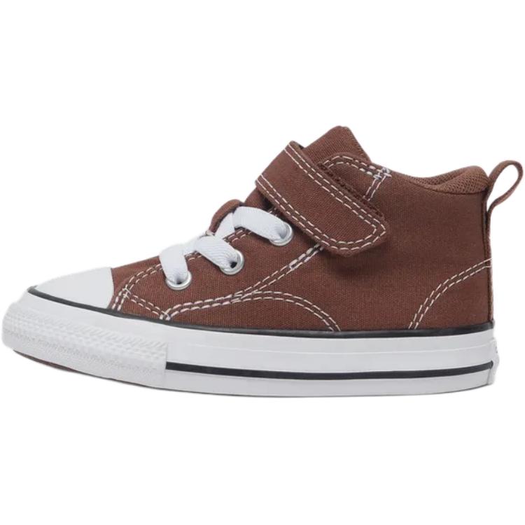 Converse Chuck Taylor All Star Mid TD Malden Street - Bear Nap Brown Baby Sneakers White Black A11524C
