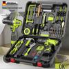 Shibaura Electric Drill & Screwdriver Home Tool Set with Lithium Battery