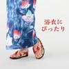 [Shichitoi Wholesaler Aoki Main Store] Casual Rope Sandals for Women (Japanese Pattern, Black)