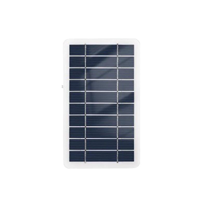 Павербанк Телефон На вулиці Кемпінг Дім Портативна Сонячна Панель 5В 2Вт Сонячна Пластина З USB Безпечна Зарядка Стабілізація Зарядний Пристрій для Акумулятора
