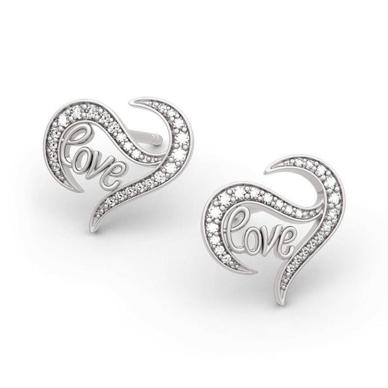Fashion Copper Alloy Zircon Jewellery Drop Earrings For Women Wedding Party Gifts