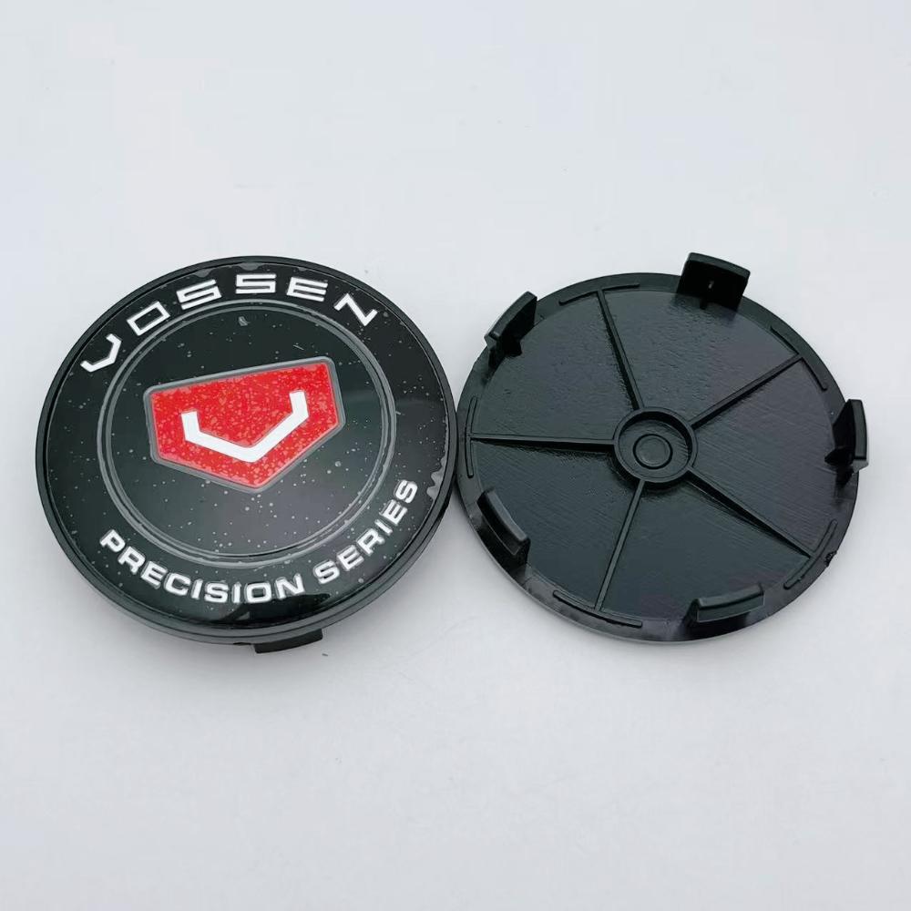 4pcs 68MM 63MM VOSSEN Logo Emblem Badge Car Wheel Center Caps Wheel Hubcap Hub Center Dust Cover Relpace Car Styling Accessories