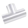 19/25/32/38/45/51/57mm TYPE T Joint Sanitary Pipe OD Butt Weld Tee 3 Way Connection Fittings Polishing 304 Stainless Steel