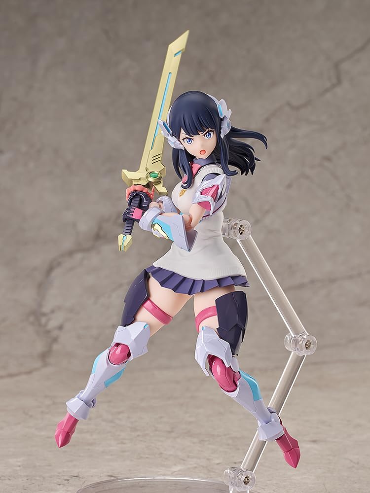Hyper Body "Gridman Universe" Movie: Takarada Rikka Grid Tector Ver. Non-scale Plastic Painted Movable Figure