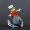 Digimon Frontier Polar Bearmon Gk Snowboarding Figure Pvc Painted Anime Statue Car Desktop Ornament Gift For Anime Fans