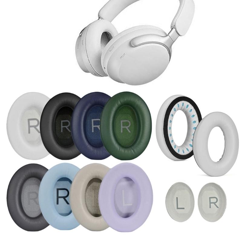 Soft Sponge Replacement Ear Cushions Comfortable Breathable Noise Reduction Design Easy installs for Headphone Devices