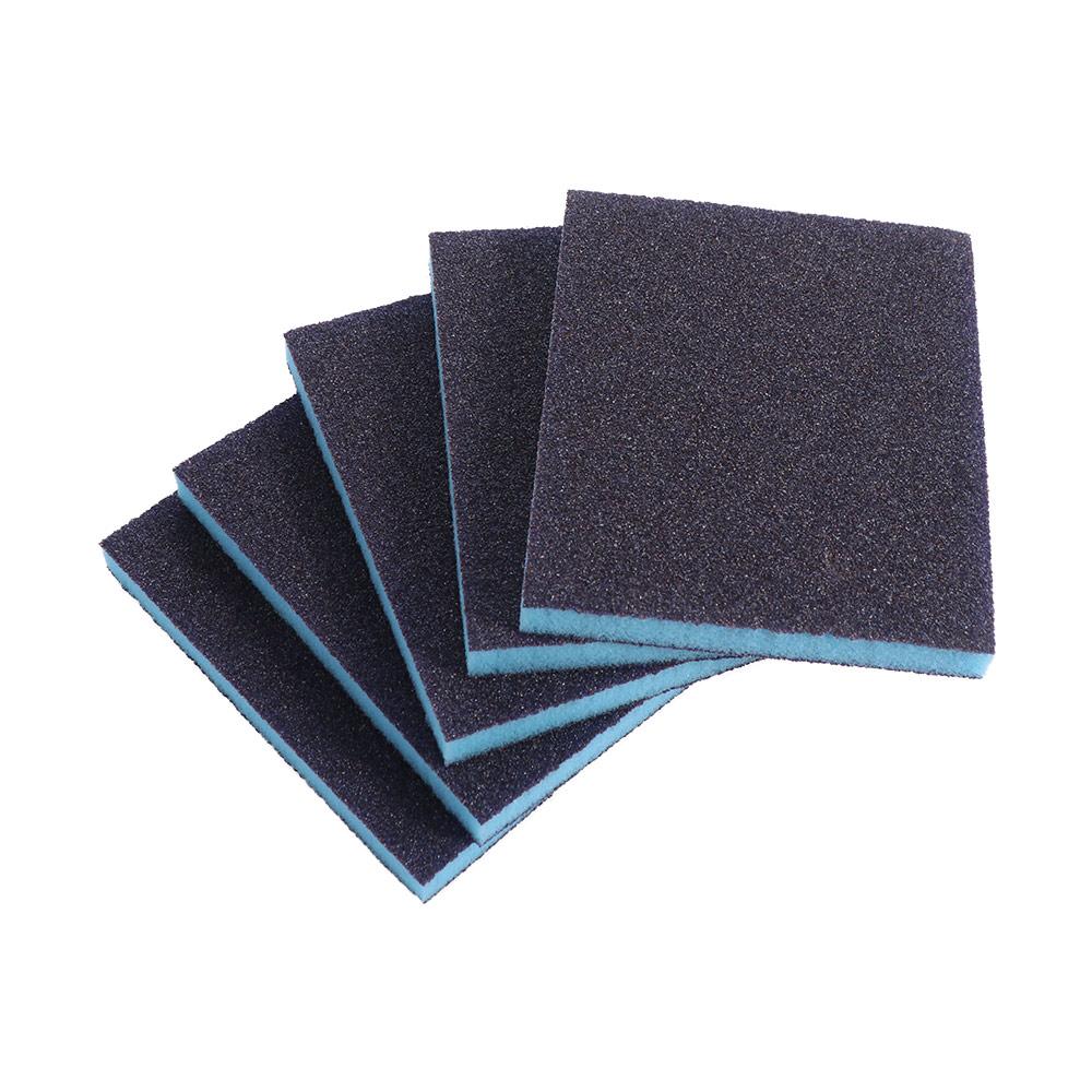 

5pcs Washable Polishing Sponge Polishing Pad Abrasive Sponge Metal Wood Polishing 5pcs