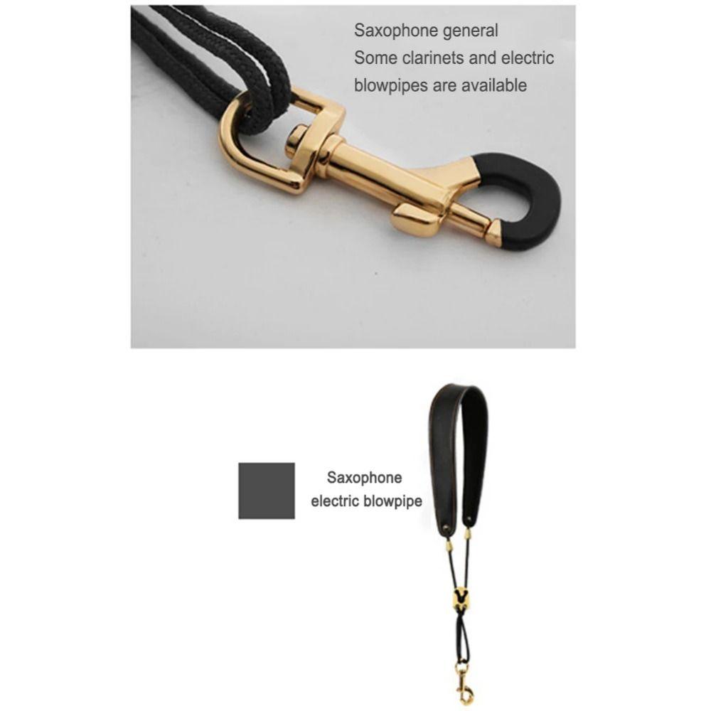 Adjustable Sax Shoulder Harness Comfortable Clarinet Neck Band Saxophone Neck Strap Children