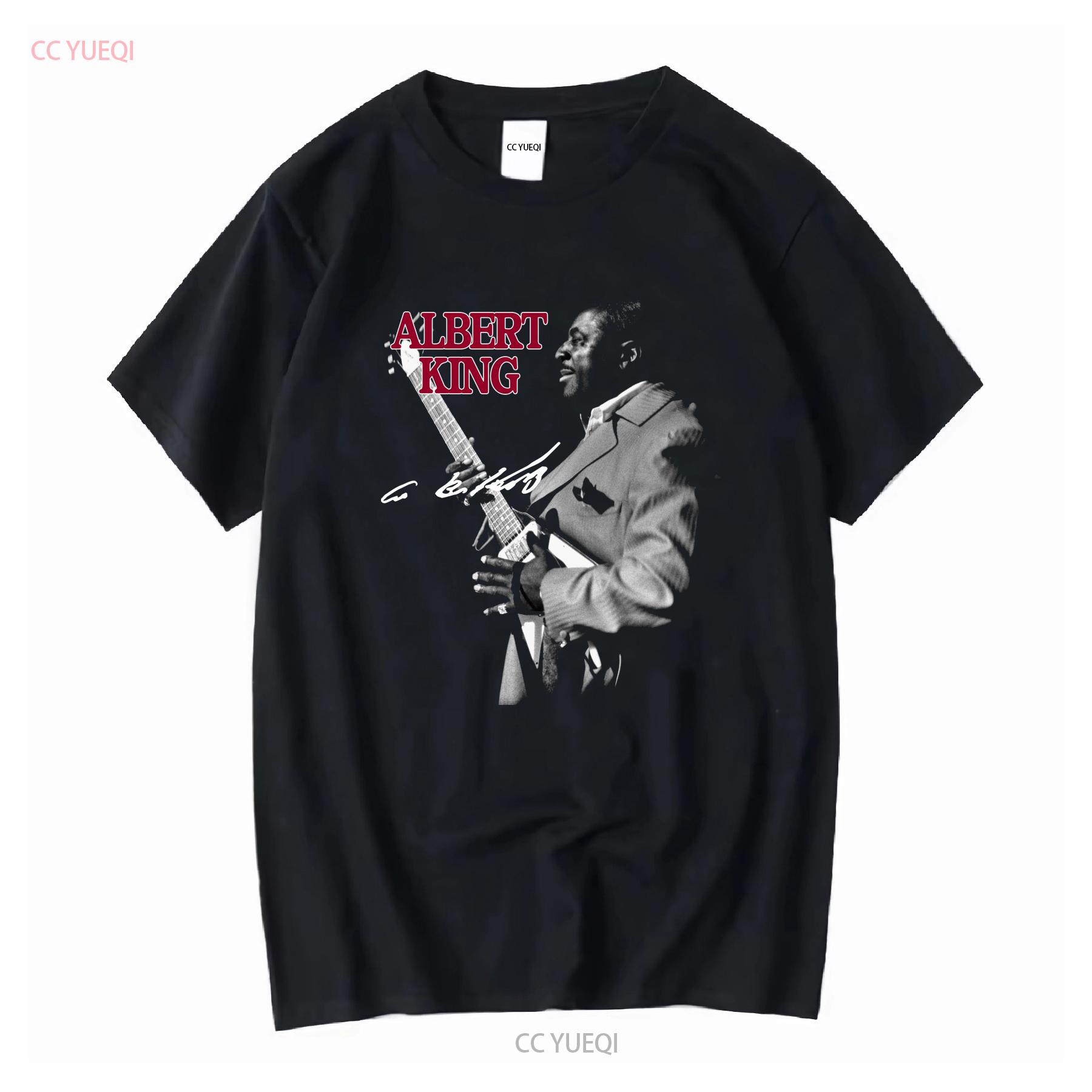 

Albert King T Shirt Mens S 5XL Cotton vintage Washed fashion designer clothes Top For Everyday Wear Comfortable Slightly 4XL