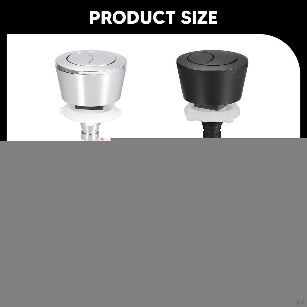 Doppel-Druckspülknopf Toilettenfüllventile Reparatur Wassersparend Tank Voll Halb