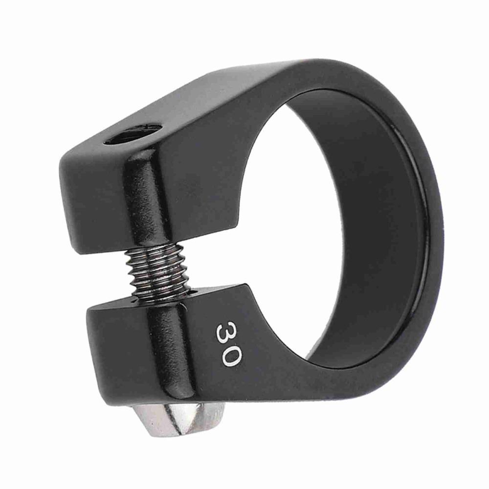 30mm Bike Pipe Clamp Aluminium Alloy Seatpost Clamp Durable Bike Seat Post Clamp  Mountain Bike