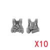 Building Blocks Soldier Figures Equipments Accessories Gifts Toys MOC USA Army Bulletproof Armored Vest Mini Bricks Toy DIY  R28