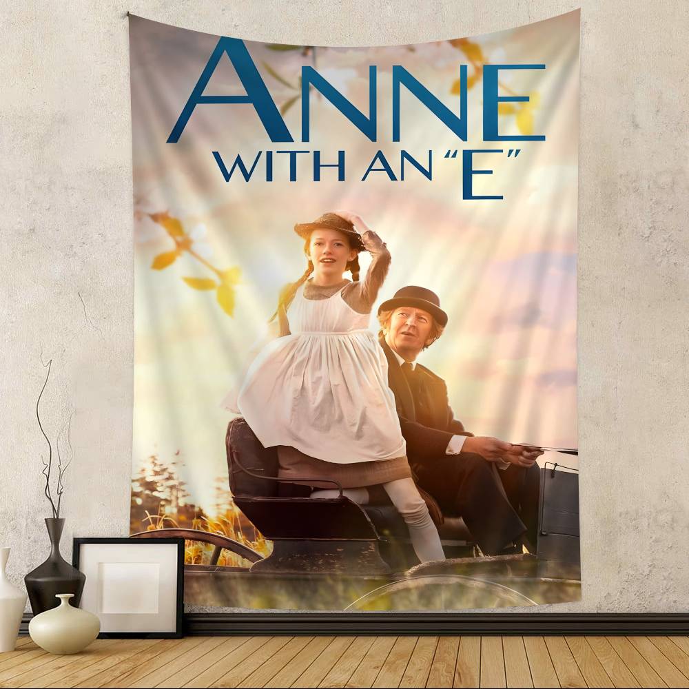 Anne With An E Anime Tapestry Art Printing Japanese Wall Tapestry Anime Wall Hanging Home Decor