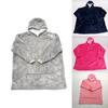 Warm And Cozy Oversized Blanket Hoodie For Adults And Kids With Giant Pocket
