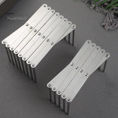 1/2 buc Suport de scurgere de bucătărie Suport pentru vase Design retractabil Organizator multifuncțional, rezistent la sarcină, Suport pentru farfurii.