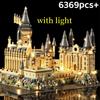 Micro Bricks City Creative Medieval Magic Castle Series School Architecture Palace Model Building Blocks Gifts Kid Assembly Toys