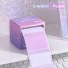 Gradient Color High Appearance Level Pull-out Sticky Notes Cute Cartoon Error Note Stickers Student Full-adhesive Index Label