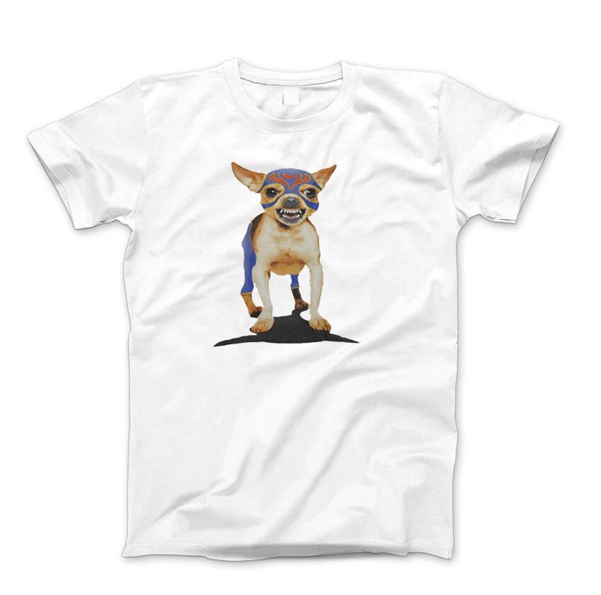 Chihuahua (Dog) Luchador Funny dog lovers Large white T-Shirt 3XL