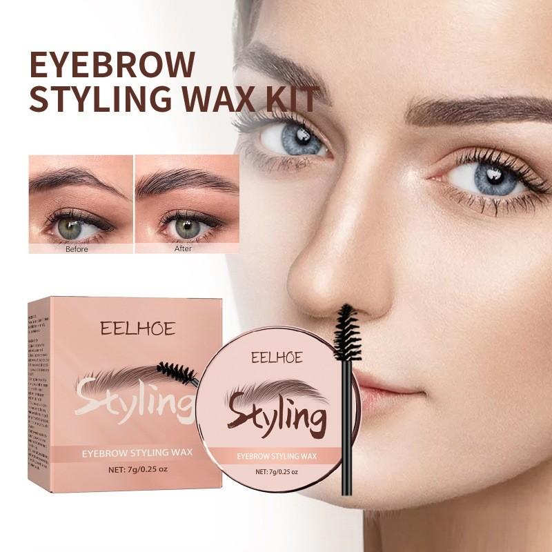 Eelhoe Eyebrow Shaping Kit With Natural Looking Waterproof Eyebrow Wax For Defined Brows