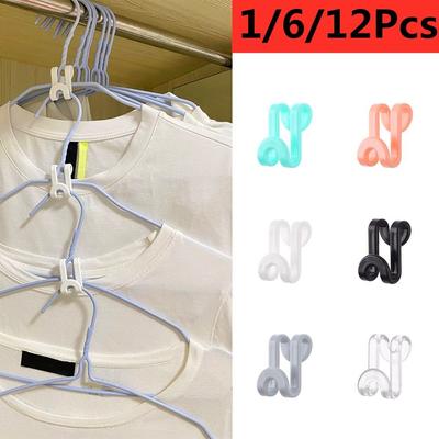 Hook Storage Holders & Racks Connector Cascading Hook Closet Organizer Linking Mini Clothes Hanger