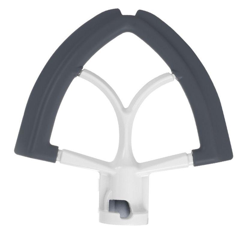 AAAF Flex Edge Beater For Kitchenaid 4.5-5 Quart Mixer,Fits Tilt-Head,With Flexible Silicone Edges Bowl Scraper