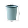 Changbaosen Simple Press-Ring Plastic Trash Can (10-Pack)