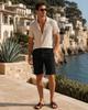 .Sara - Men' Shorts Denim Shorts - Mg371-13P 32 Pants