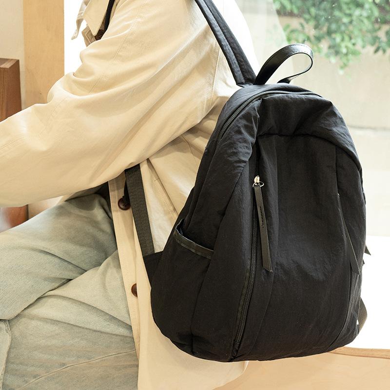 Schoolbag New Mori Foreign French Backpack Men and Women Single Shoulder Versatile Casual High-value Fashion Trend Backpack