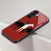 Three horse pattern glass phone case suitable for Samsung Galaxy S26 S25 S24 S23 S22 S21 S20 FE Ultra Plus5Ganti drop back cover