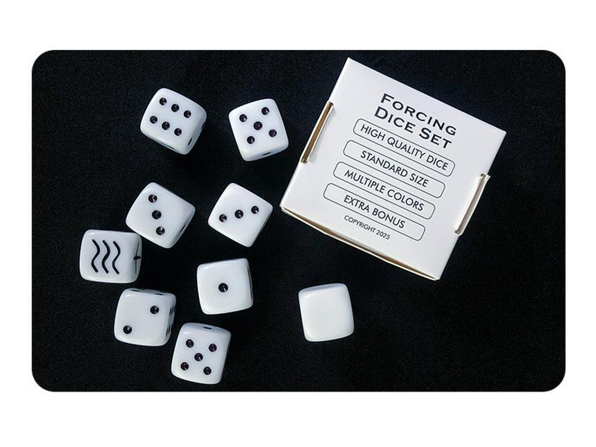 Mind ESP Force Dice Set: Magic Props for Close-Up Magic and Nails Tap Tricks